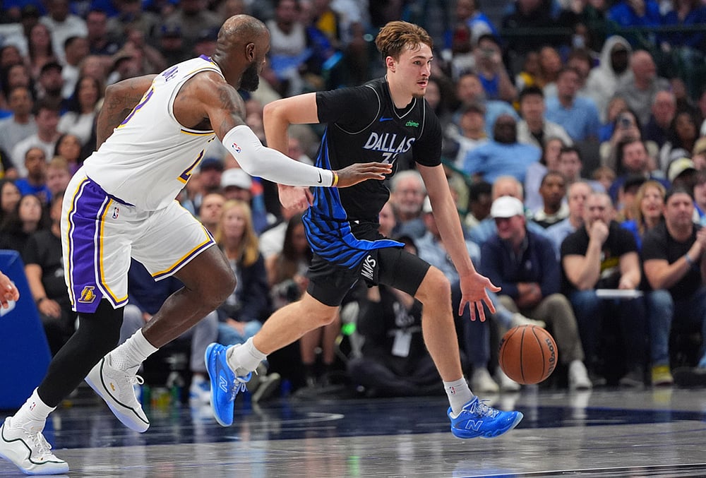 Dallas Mavericks Vs Los Angeles Lakers NBA photo gallery-Cooper Flagg