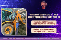 Hindustan Copper Records Strong Operational Performance In FY 2025–26