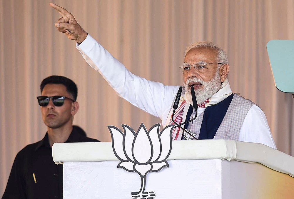 Assam polls: PM Modi in Assam