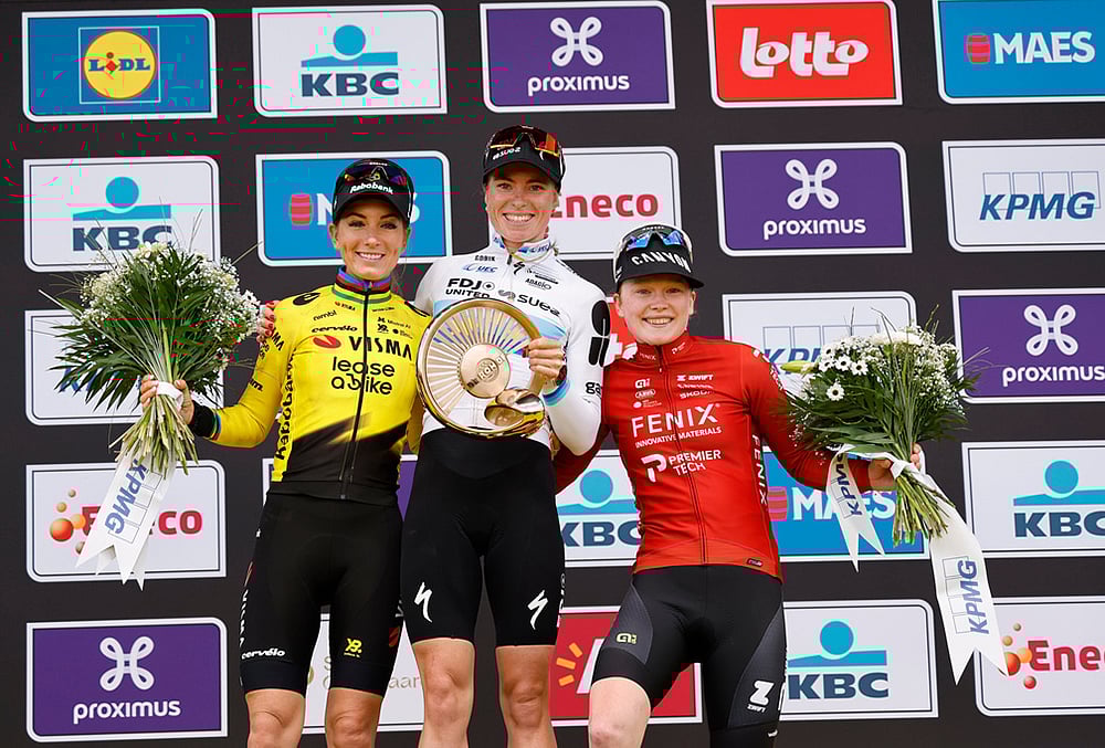 Belgium Tour of Flanders cycling race 2026 photos-Netherlands Demi Vollering