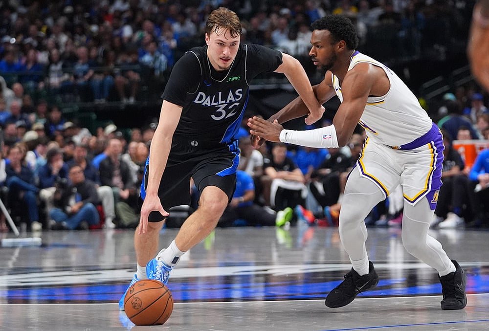 Dallas Mavericks Vs Los Angeles Lakers NBA photo gallery-Cooper Flagg 