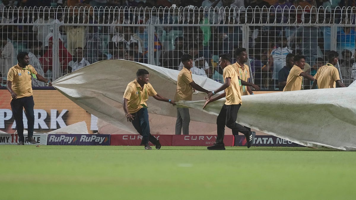 There is 40-50 percent of rain prediction during KKR vs PBKS match in Kolkata. - (AP Photo/Bikas Das)

