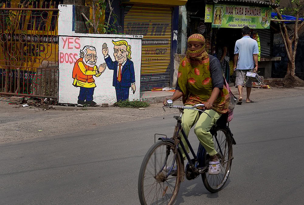 Wall graffiti at Konnagar Kanaipur 
