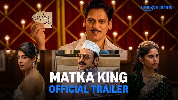 Matka King trailer out - Prime Video 