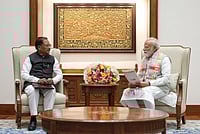 Chhattisgarh CM Vishnu Deo Sai with PM Modi