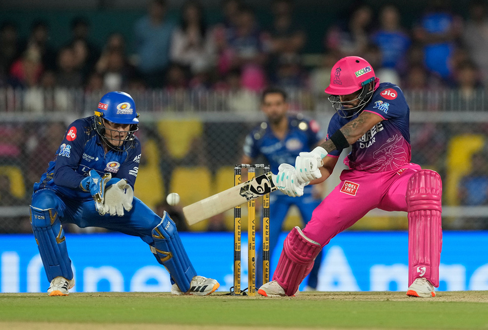 RR vs MI Indian Premier League match photos- Dhruv Jurel