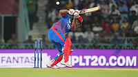DC Vs GT LIVE Streaming, IPL 2026: Check Out Pitch, Weather And Squads For The Marquee Clash | Photo: AP/Manish Swarup : Delhi Capitals' Nitish Rana attempts to play a rising delivery during the Indian Premier League cricket match between Lucknow Super Giants and Delhi Capitals in Lucknow, India.
