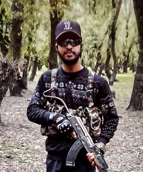 This image received on April 7, 2026 shows Lashkar-e-Taiba (LeT) terrorist Usman alias Khubaib. Police in Srinagar have busted a major interstate Lashkar-e-Taiba (LeT) module and arrested five people, officials said on Tuesday. 