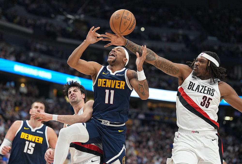 denver nuggets vs portland trail blazers nba basketball-Robert Williams III
