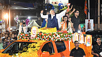 Special arrangement : Prime Minister Narendra Modi's road show in Thiruvanathapuram 