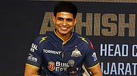 | Photo: PTI  : Gujarat Titans skipper Shubman Gill during the franchise's "Shubharambh 2026" event featuring the squad, owners and partners, in Ahmedabad.