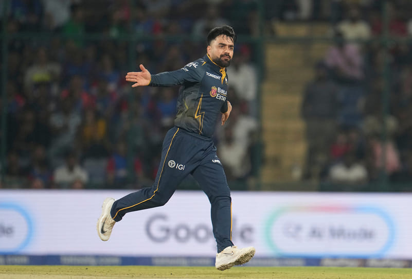 Delhi Capitals vs Gujarat Titans IPL 2026 cricket match-Rashid Khan