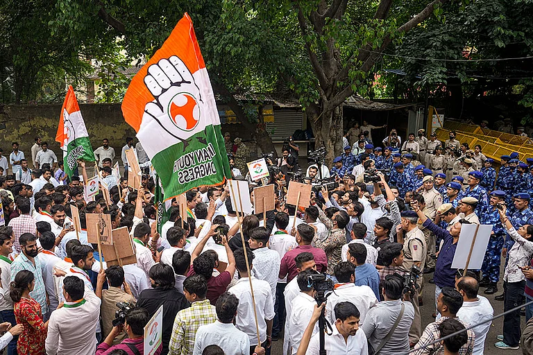 Congress vs Sarma Escalates: Youth Congress Protests, Police Visit To Khera Sparks Row - Representative Image