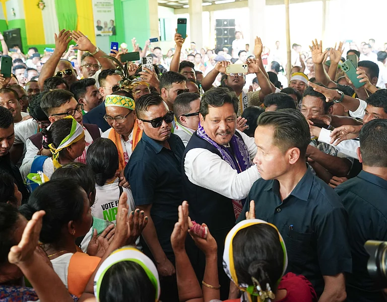 Conrad sangma At Boko to campaign for NPP candidate, Shri Ganseng B. Sangma of 28 Boko–Chaygaon (ST) L.A.C - null