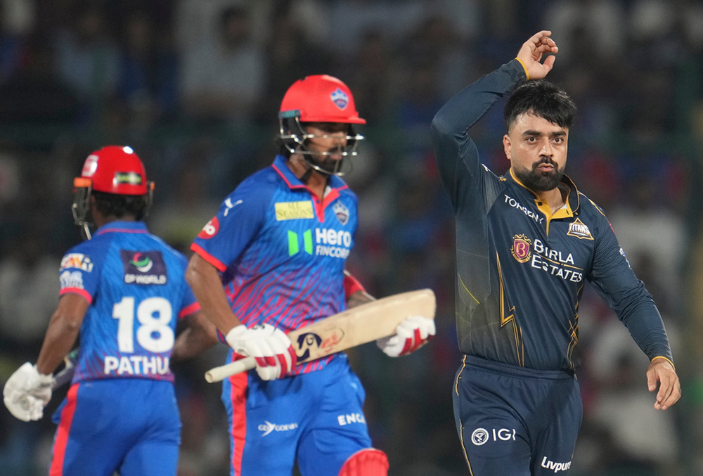 Delhi Capitals vs Gujarat Titans IPL 2026 cricket match-Rashid Khan
