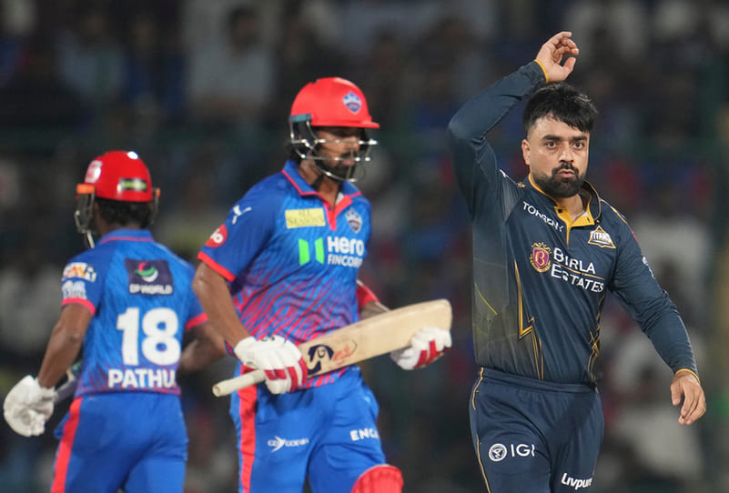 Delhi Capitals vs Gujarat Titans IPL 2026 cricket match-Rashid Khan