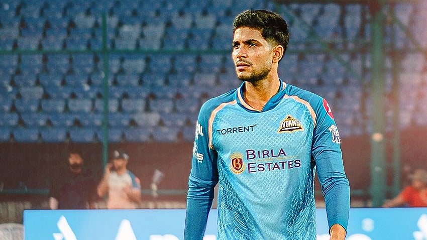 Gujarat Titans captain Shubman Gill in training ahead of DC vs GT IPL 2026 match.  - gujarat_titans/X