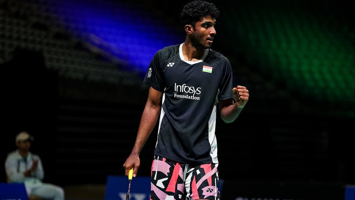 Ayush Shetty starts Badminton Asia Championships 2026 campaign with victory.  - BAI_Media/X