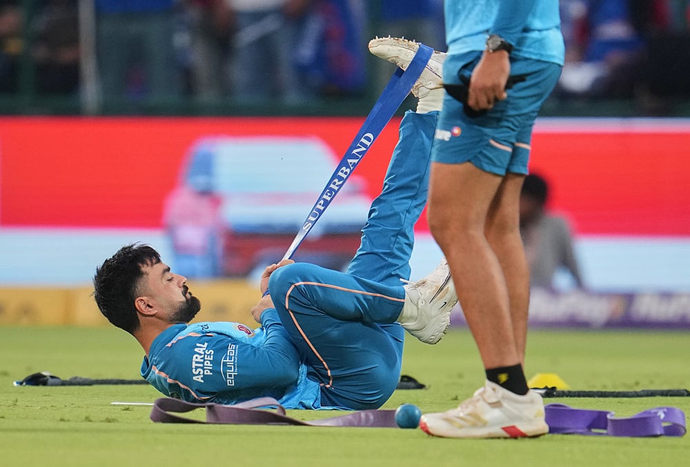 Delhi Capitals vs Gujarat Titans IPL 2026 cricket match-Rashid Khan