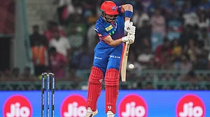 | Photo: AP/Manish Swarup : Delhi Capitals' Tristan Stubbs plays a shot during the Indian Premier League cricket match between Lucknow Super Giants and Delhi Capitals in Lucknow, India.