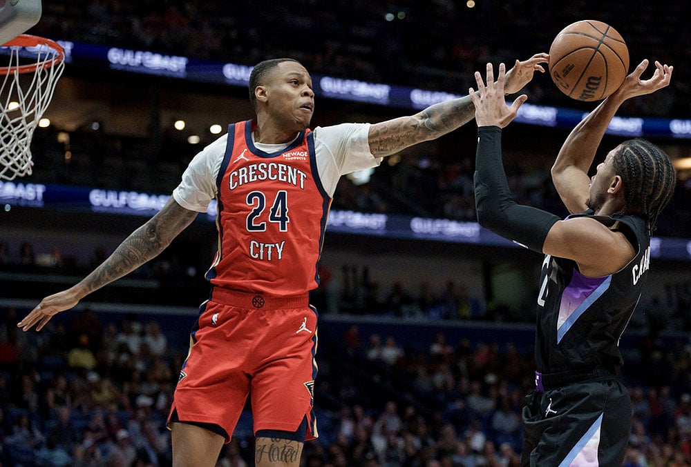 New Orleans Pelicans 156-137 Utah Jazz NBA basketball-Jordan Hawkins