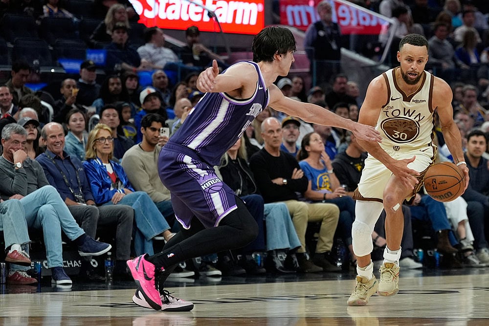 NBA: Sacramento Kings vs Golden State Warriors Stephen Curry