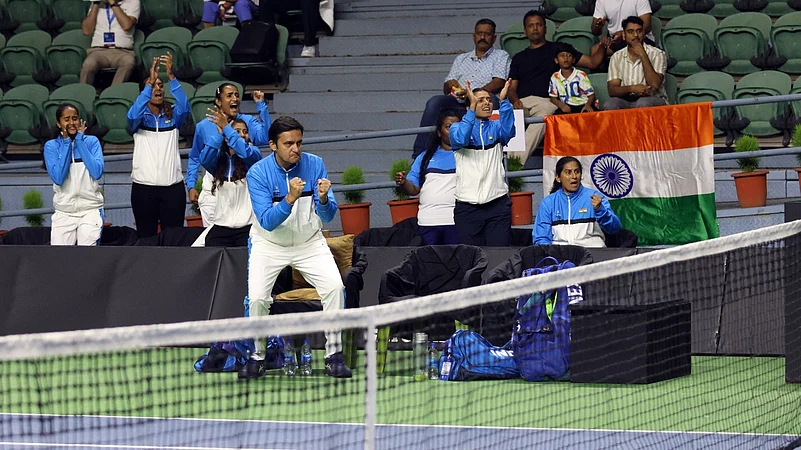 India vs Thailand Billie Jean King Cup 2026 Asia/Oceania Group 1 IND Captain Vishal Uppal Reaction