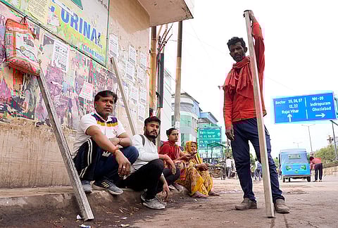 The labourers complain that the high LPG cost is affecting their livelihood, coupled with lower wages.