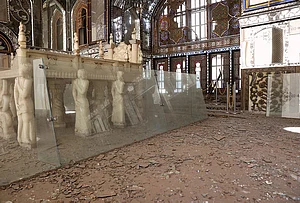 | Photo: ISNA via AP : Damage caused by U.S. and Israeli strikes on Iran is seen at the Qajar-era Golestan Palace in Tehran, Iran.