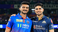 DC Vs GT, IPL 2026: Get Toss Update And Playing XI DelhiCapitals/X : Axar Patel and Shubman Gill in toss ahead of the Delhi Capitals vs Gujarat Titans IPL 2026 match in New Delhi.
