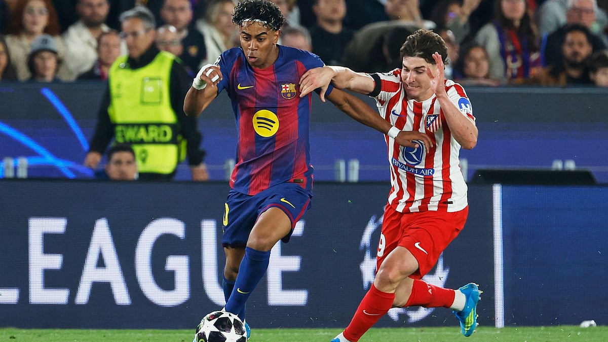 Lamine Yamal and Marcus Rashford tried to rally Barcelona at Camp Nou. - AP/Joan Monfort