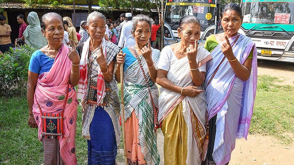 Assam goes for polls today  - Photo: PTI | Representative Image 