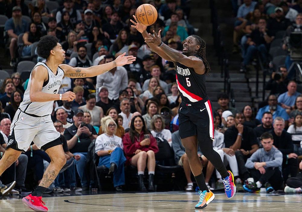 NBA 2025-26: San Antonio Spurs vs Portland Trail Blazers