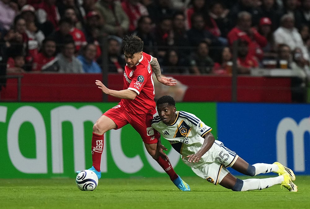 Toluca Vs LA Galaxy Concacaf champions cup 2026 quarter-final-Emiro Garces