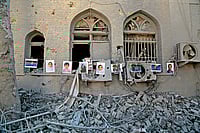 Photo: IMAGO/Anadolu Agency : Iran Will Not Die: A view of the destruction at the Sharif University of Technology, targeted by the US and Israel, on April 7, 2026, in Tehran