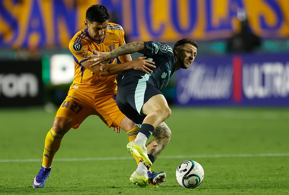 Tigres UANL Vs Seattle Sounders Concacaf champions cup 2026 quarter-final-Jesus Angulo