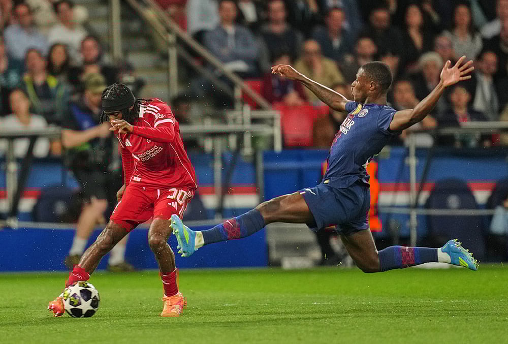 Paris Saint-Germain vs Liverpool Champions League quarterfinal match-PSGs Nuno Mendes