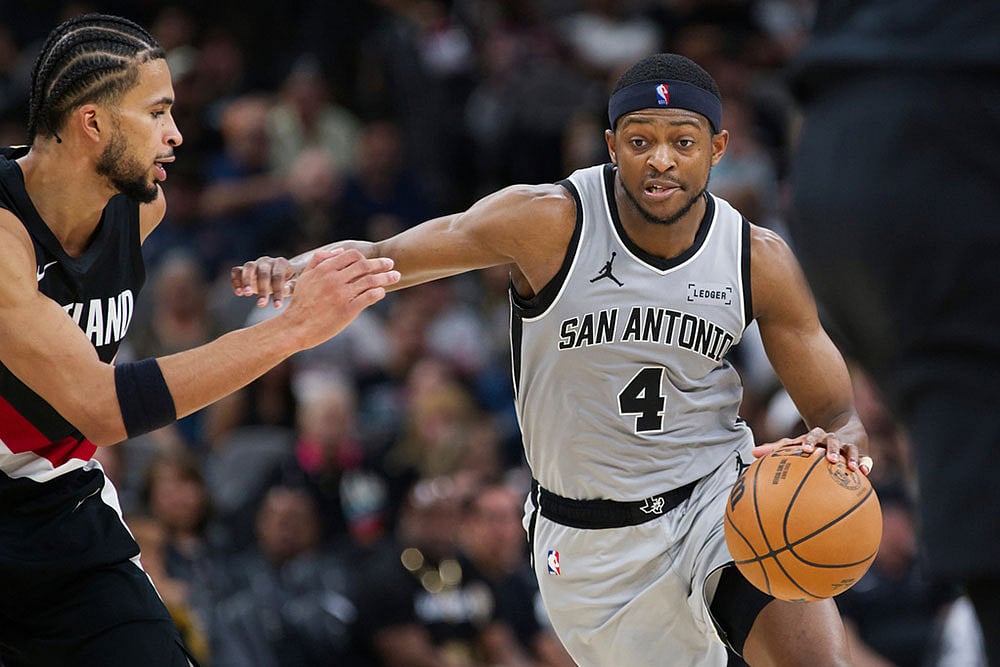 NBA: Portland Trail Blazers vs San Antonio Spurs