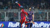 IPL Dispatch: LSG Find New Hero In Mukul; Rathi's Controversial Catch Puts Third Umpire Under Scanner IPL/X : Mukul Choudhary celebrates are pulling LSG over the finishing line against KKR in IPL 2026 clash at Eden Gardens in Kolkata.