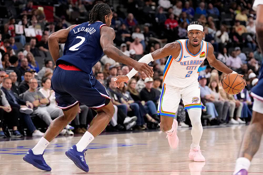 NBA: Oklahoma City Thunder vs Los Angeles Clippers