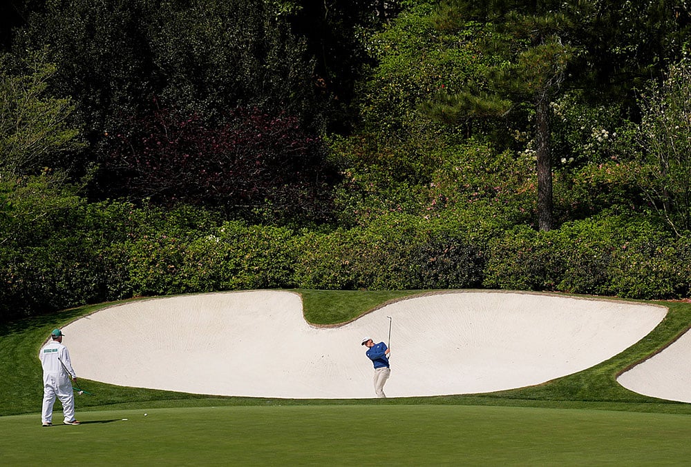 Masters golf tournament Practice round photos-Jacob Bridgeman