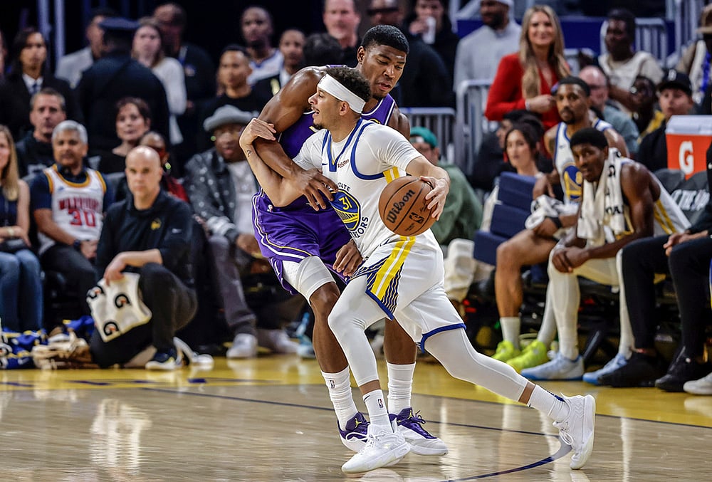 Golden State Warriors Vs Los Angeles Lakers nba game-
