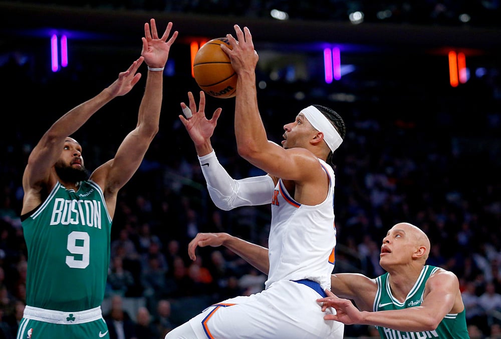 New York Knicks Vs Boston Celtics nba basketball-Josh Hart