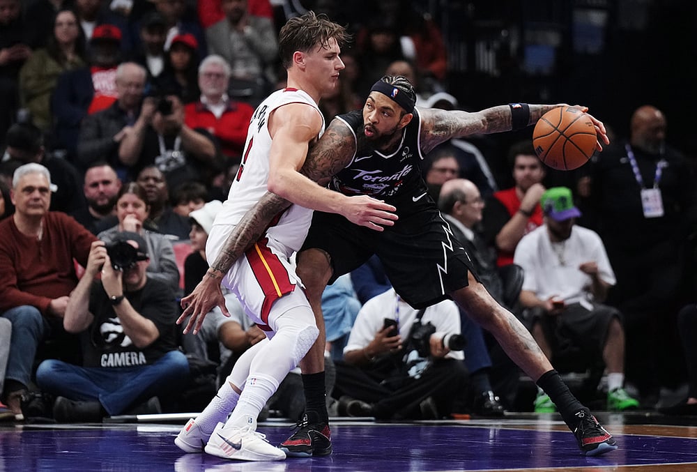 Toronto Raptors Vs Miami Heat nba game-Brandon Ingram