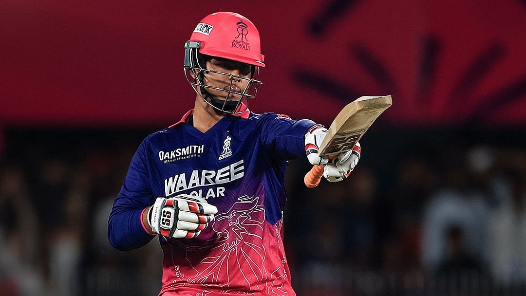 Vaibhav Sooryavanshi equals his fastest fifty record in IPL 2026 with a 15-ball hanf-century. - X/Rajasthan Royals
