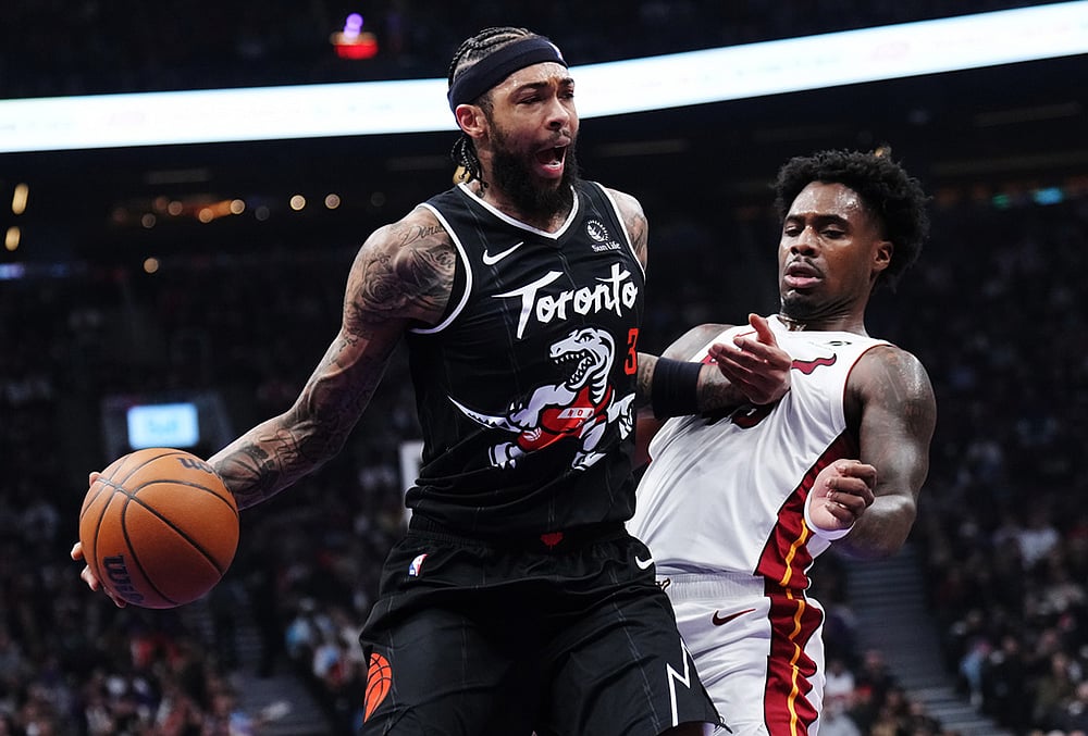 Toronto Raptors Vs Miami Heat nba game-Brandon Ingram
