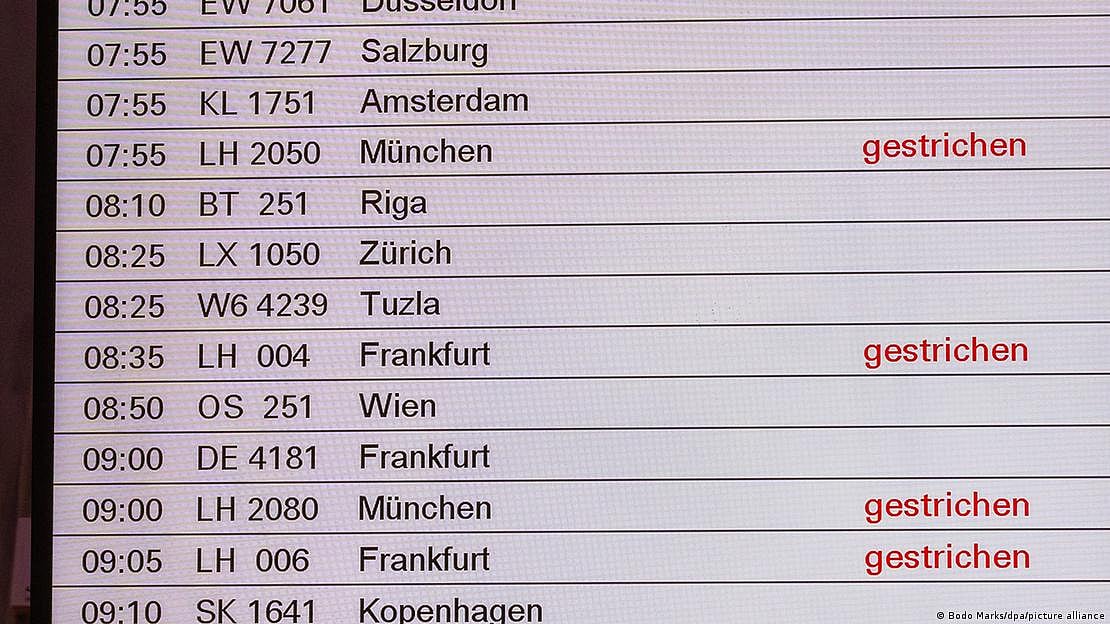 Lufthansa Cabin Crew Strike Grounds Hundreds Of Flights Across Germany - Vernon Yuen/Nexpher Images/ZUMA/picture alliance