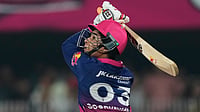 AP : Vaibhav Sooryavanshi bats during the Indian Premier League cricket match between Rajasthan Royals and Royal Challengers Bengaluru in Guwahati.