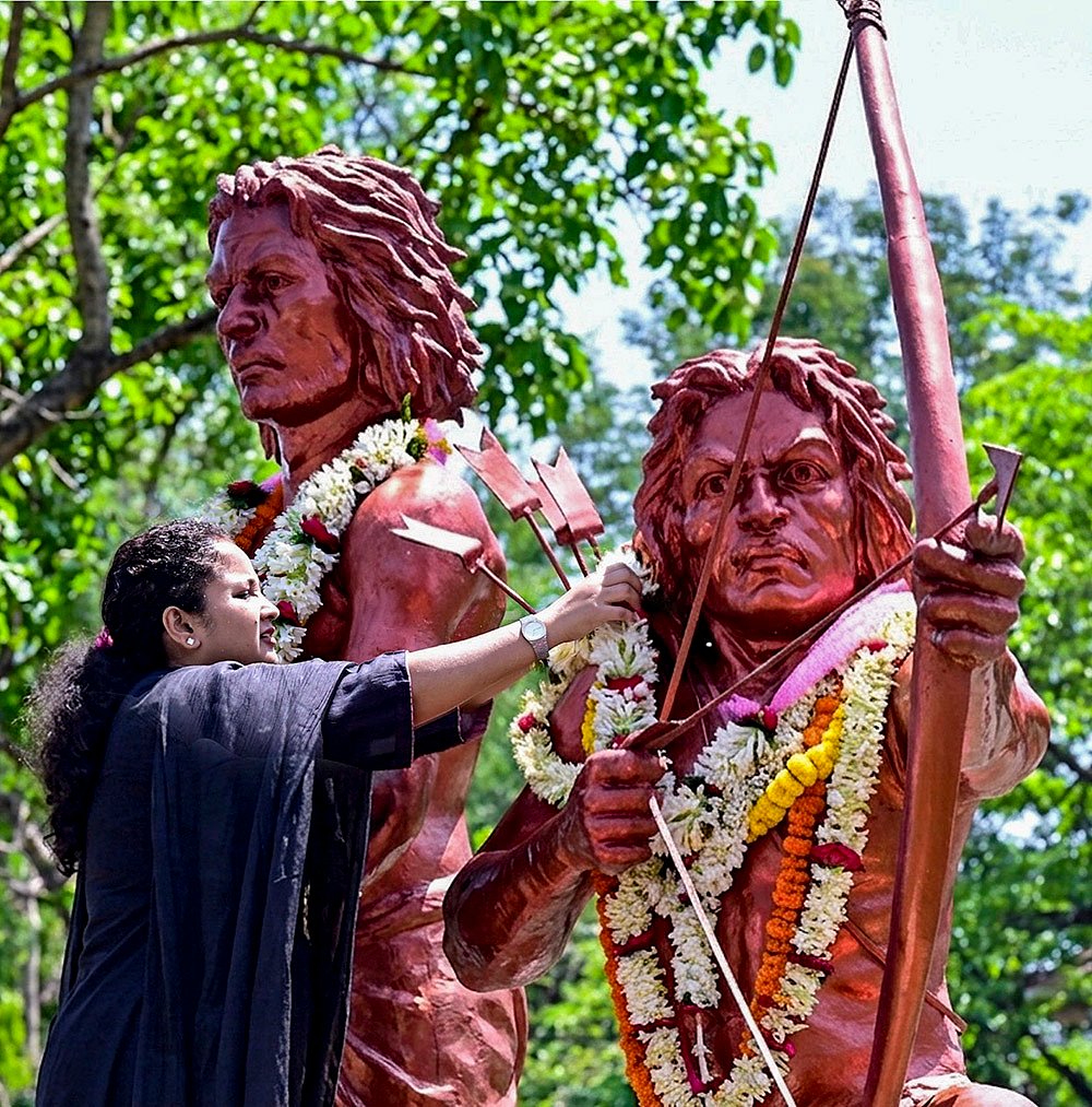 Sidhu and Kanhu Murmus birth anniversary