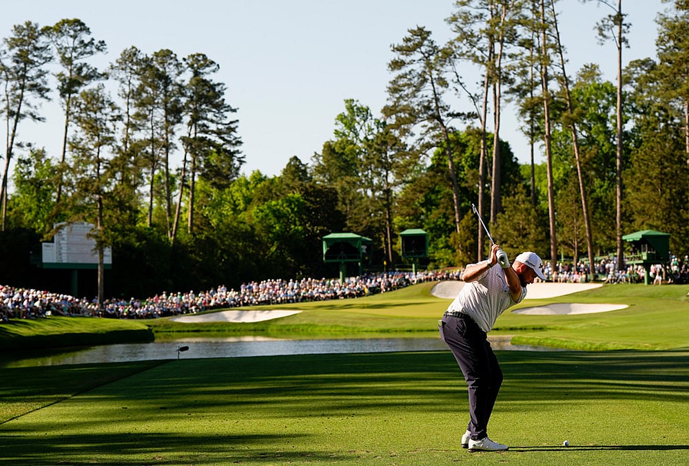 Masters golf tournament 2026 second round-Shane Lowry